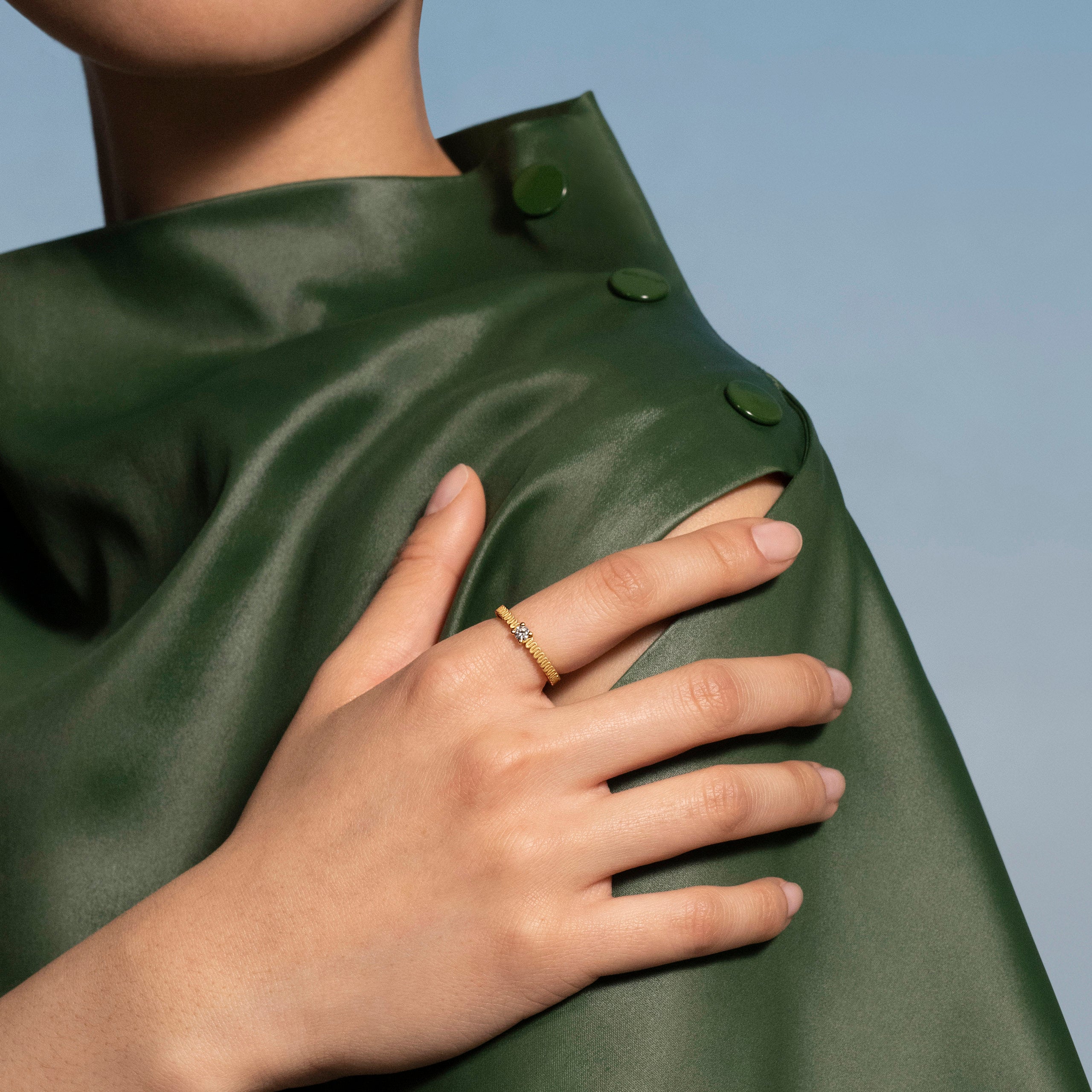 Oscar Massin Rings Collection - Lab Grown Diamond & Recycled