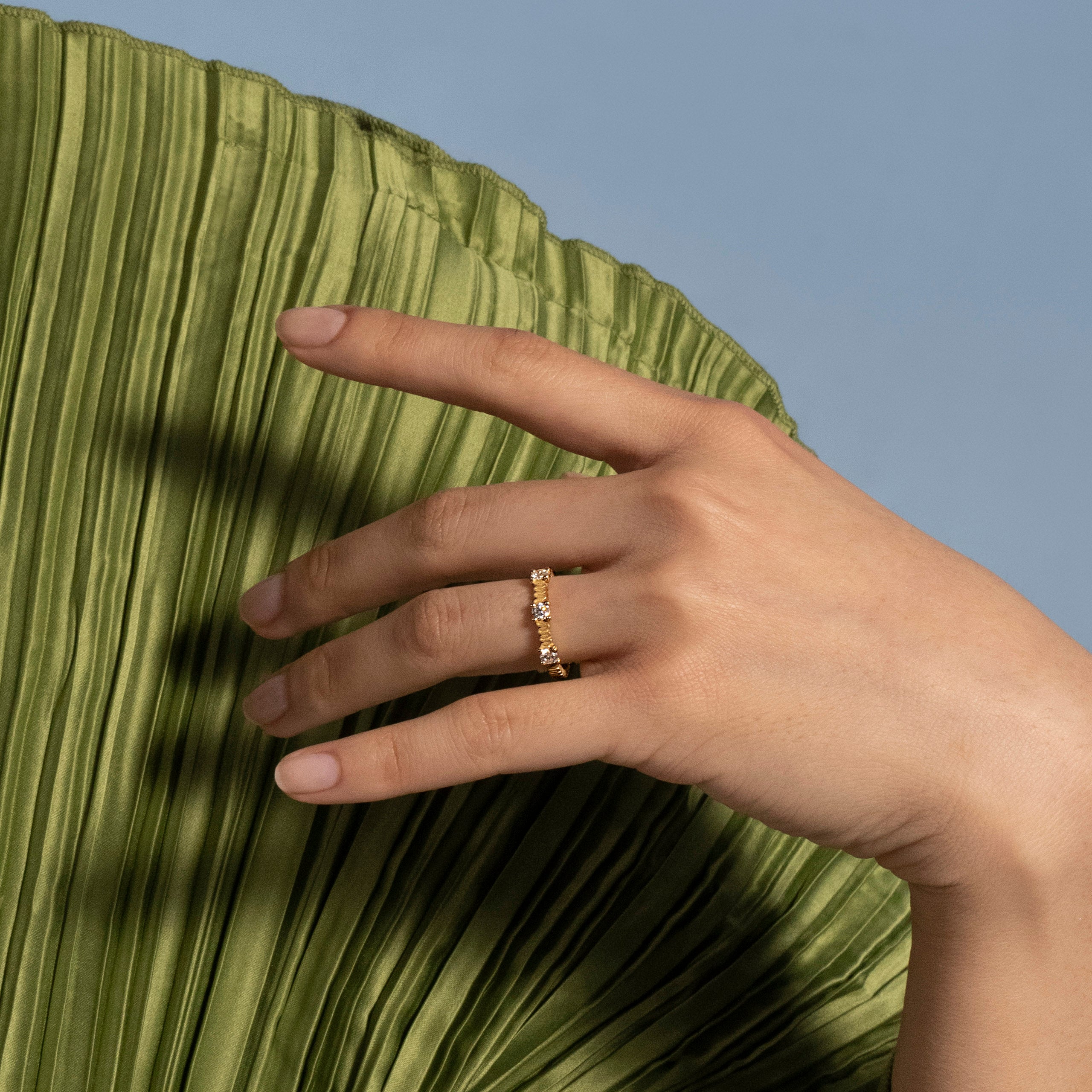 Oscar Massin Rings Collection - Lab Grown Diamond & Recycled