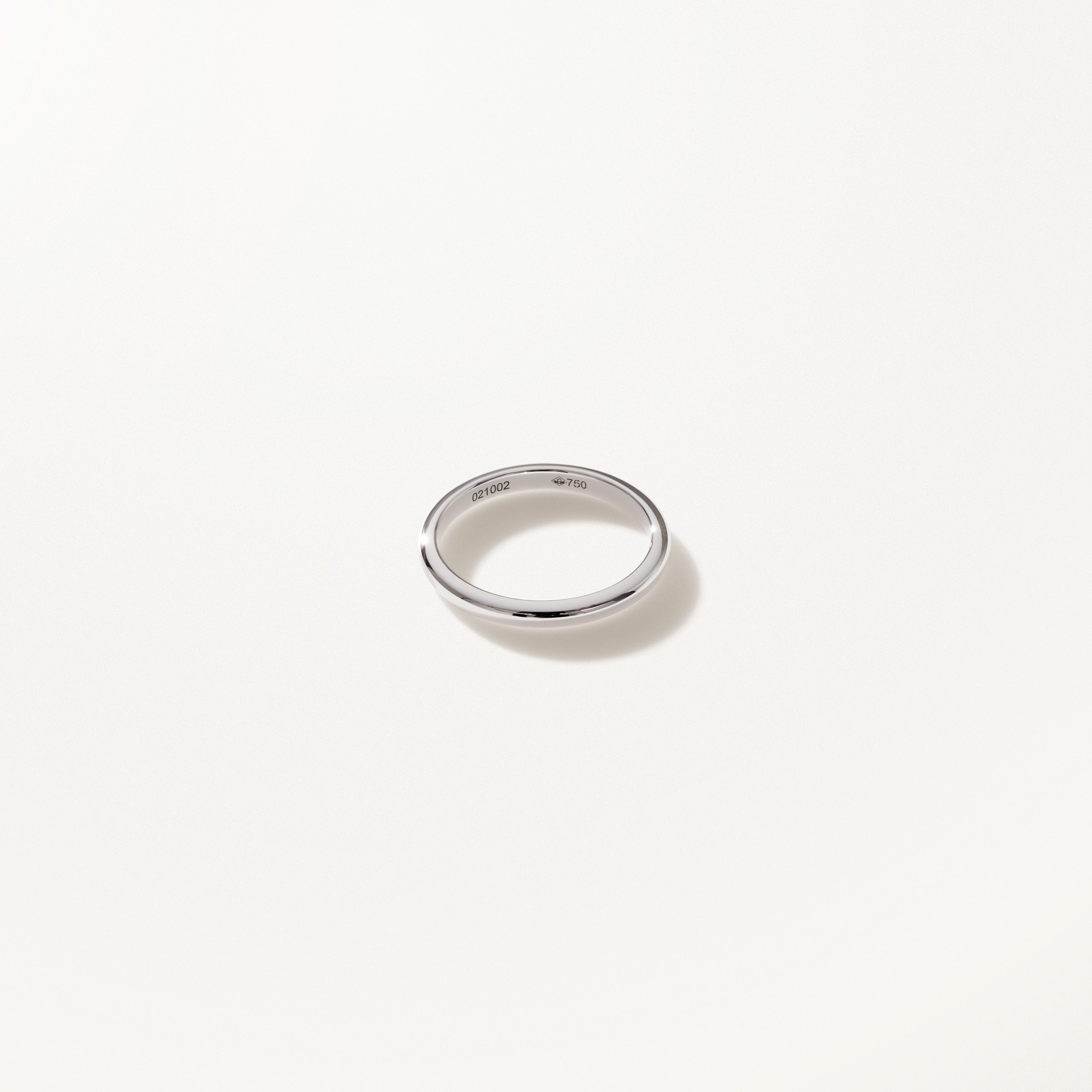 Liberté Wedding Ring, Platinum band | Oscar Massin