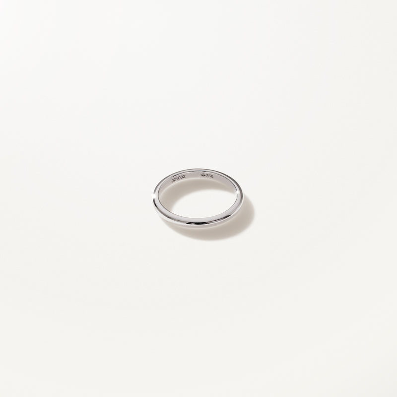 Liberté Wedding Ring, Platinum band | Oscar Massin