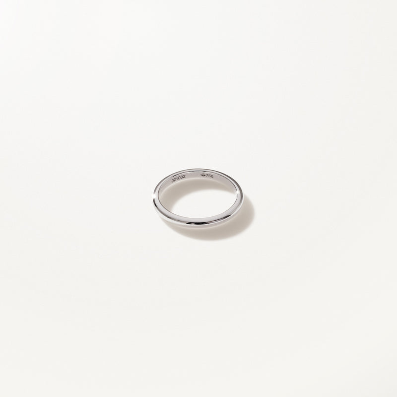 Liberté Wedding Band, White gold ring